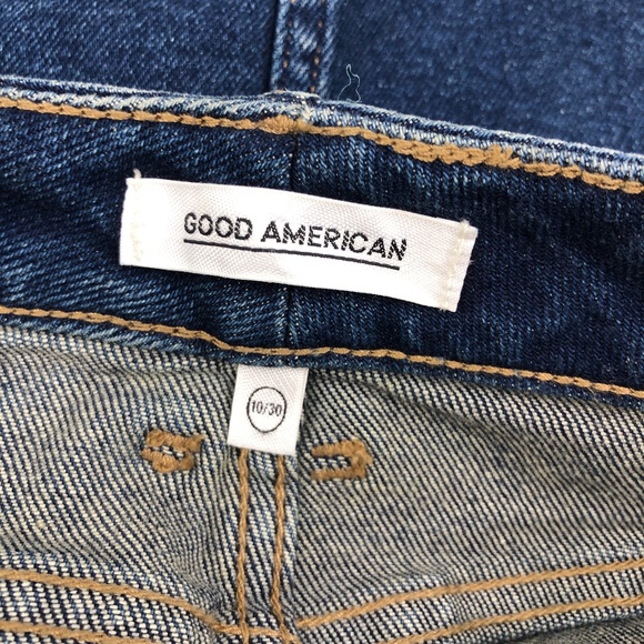 NWT Good American The Denim Mini Skirt - Picture 5 of 6